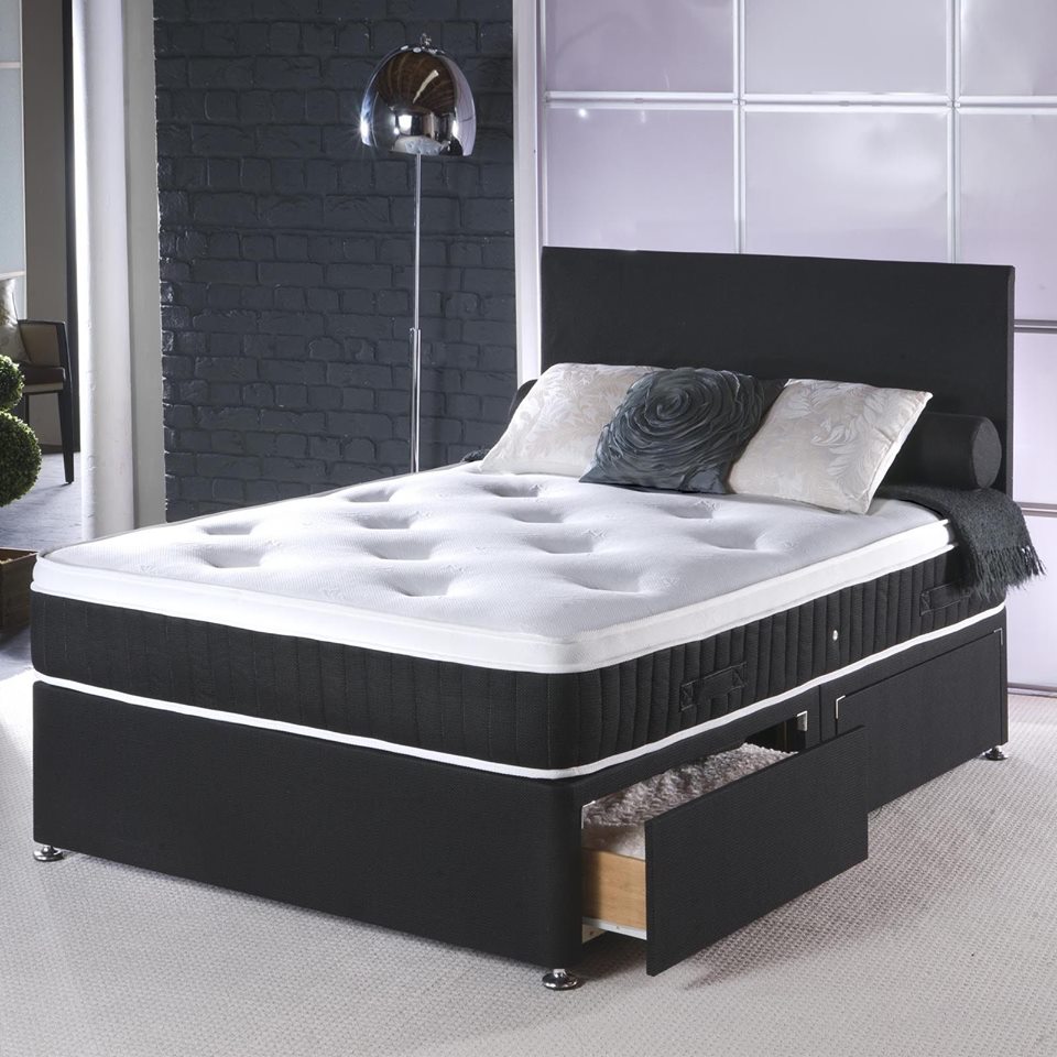 Double Divan Bed With Mattress Soft Touch Beds