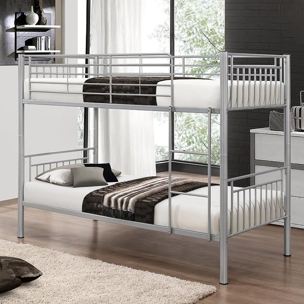 Single Metal Bunk Bed   Soft Touch Beds