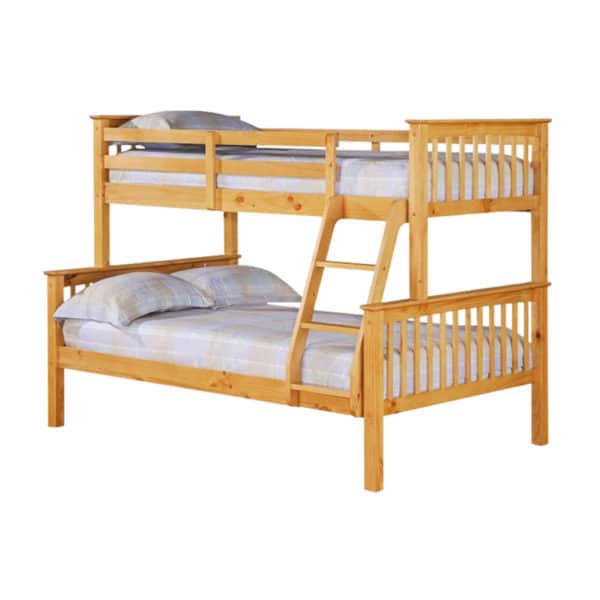 Trio Wooden Bunk Bed