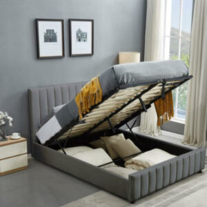 Lucy Lift Storage Upholstered Bed Frame