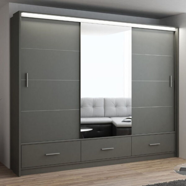 Grey Marsylia Wardrobe