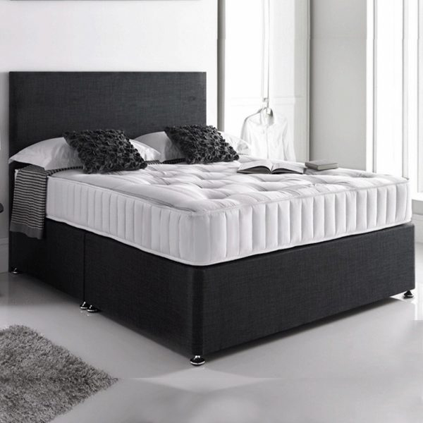 Divan bed with mattress