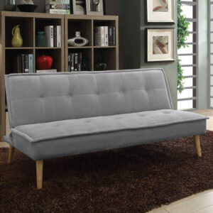 ZOE Fabric Sofa bed grey
