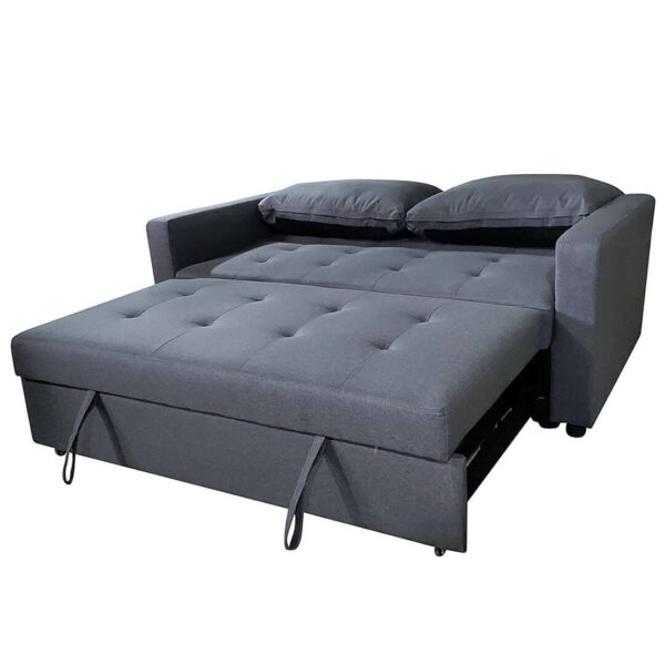 Mari 2 seater sofa bed grey