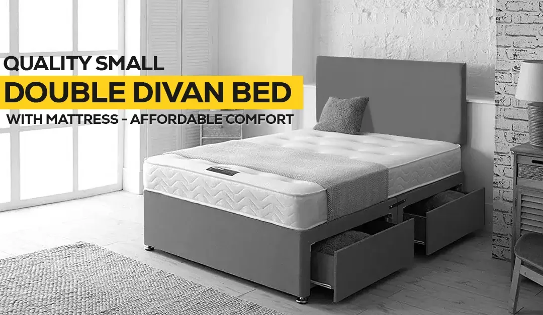 Quality Small Double Divan Bed with Mattress – Affordable Comfort