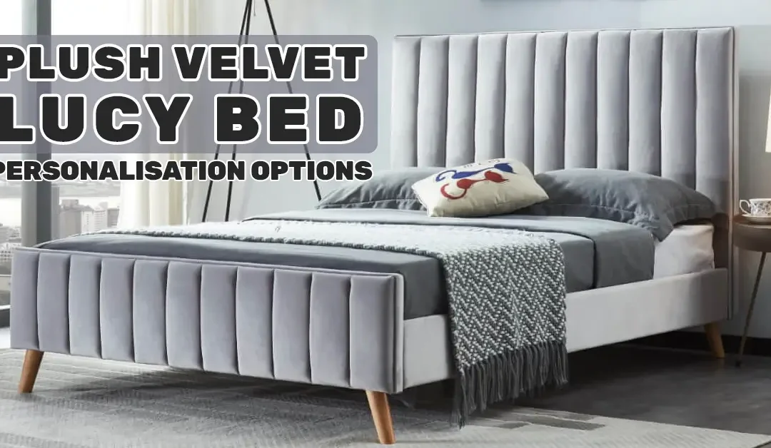 plush velvet lucy bed