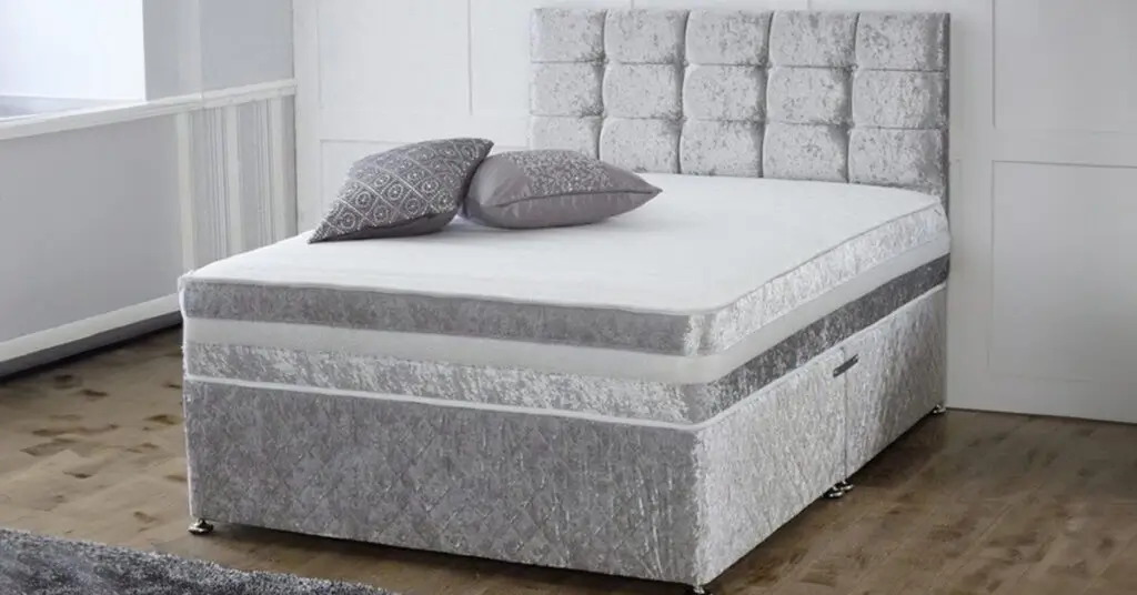 Luxury and Comfort Combined  Crushed Velvet Bed Designs